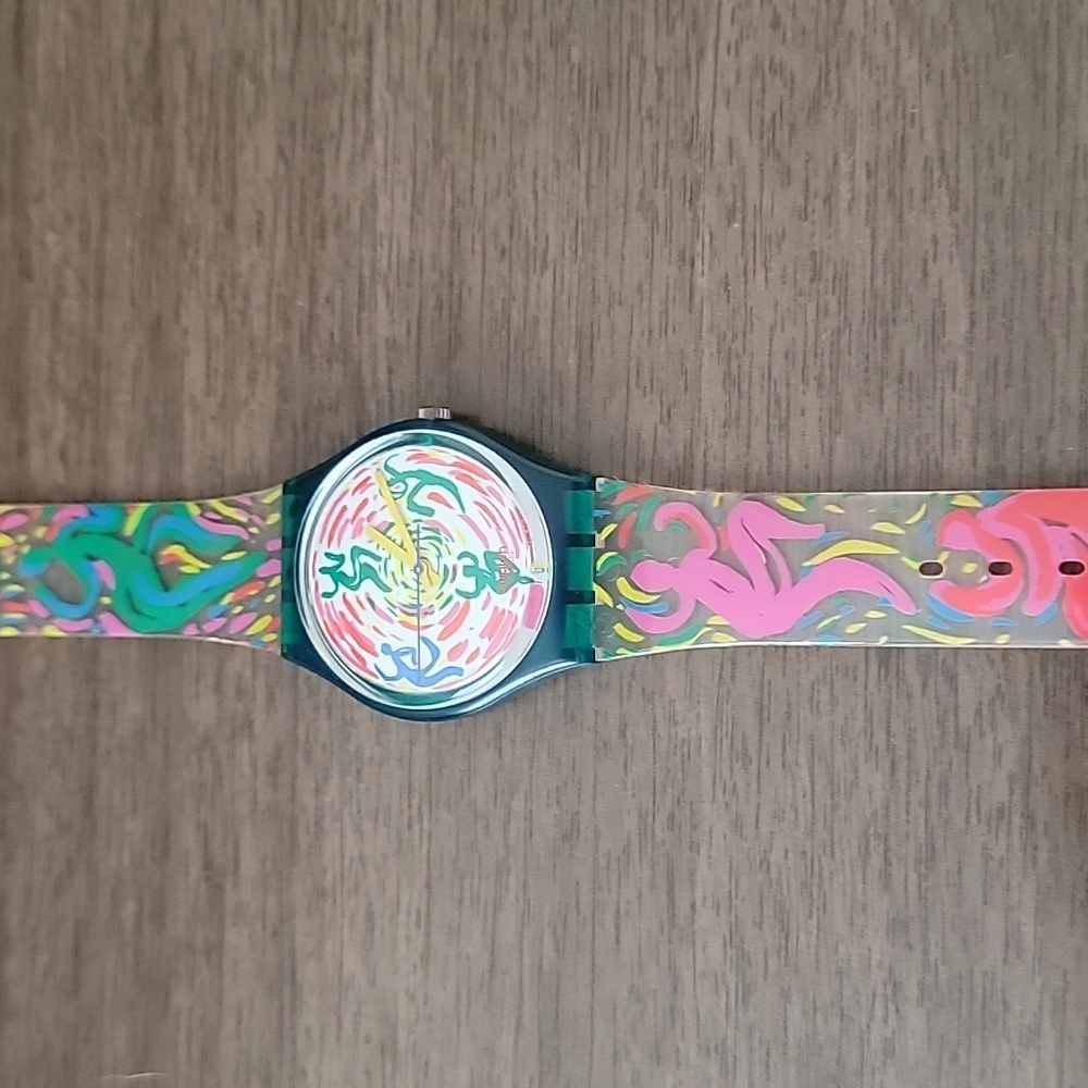 Swatch Multicolor Abstract Watch - Picture 4 of 7